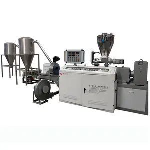 PVC granulating line/hot cutting pelletizing device/compound pvc granules making machine