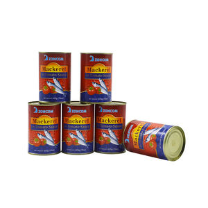 Groothandelsprijs Ingeblikte Makreel In Tomatensaus 425G Blikken Vis Pacific Makreel - Product Image 6