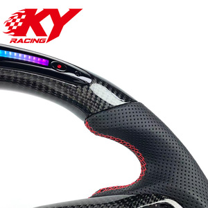 Volante Deportivo Personalizado de Fibra de Carbono con Pantalla LED de RPM para Ford Explorer ST XLT TFD TFC TUB Tremor - Product Image 2