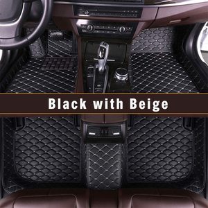 Muchkey – <span class=keywords><strong>tapis</strong></span> de sol de voiture en cuir 5D, antidérapants, pressés à chaud, de luxe, pour <span class=keywords><strong>BMW</strong></span> <span class=keywords><strong>X5</strong></span> <span class=keywords><strong>E70</strong></span> 5seat 2008-2013 - Product Image 2