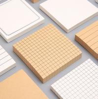 Blocs-notes autocollants promotionnels en gros 3x3 pouces, personnalisables avec logo, pour événements marketing, directement de l'usine