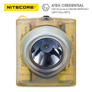 Lampe frontale NITECORE EH1 avec 2 batteries Li-ion 18650 intégrées, <span class=keywords><strong>260</strong></span> lumens, IP68, antidéflagrante ATEX pour l'exploitation minière et les industries à haut risque - Product Image 2