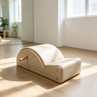 Équipement de fitness commercial en gros pour salle de sport, Reformer Pilates en bois, Correcteur de colonne vertébrale Pilates