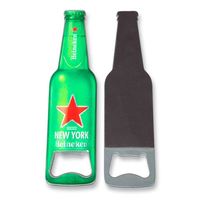Décapsuleur de bouteille en acier inoxydable personnalisé en gros, souvenir personnalisé