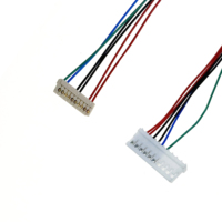 Cable de Extensión para Ventilador Molex 2510 de 2.54mm, 4 Pines, Cable de Conexión para PCB de Cobre Estañado