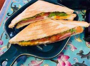 Taiwan American grande macchina elettrica per la colazione in acciaio inox uso da cucina ciambella torta Sandwich macchina per Waffle piastra per - Product Image 6