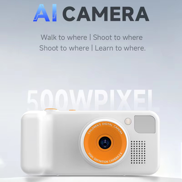 AI Smart Camera for Kids Creative Learning Camera AI Assistant for Young Photographers