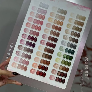 Wholesale New Hot-Selling 36-Color Nude <b>Nail</b> Polish <b>Gel</b> <b>Set</b> for <b>Nail</b> Salon Use Uv <b>Gel</b> Polish Shipping <b>Nail</b> Display Board - Product Image 4