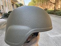 Casque de protection MICH IIIA UHMWPE Aramid sans boulons, casque de sécurité tactique 3A sans vis