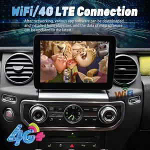 Écran QLED 8,4 pouces Autoradio Android GPS Navigation Stéréo pour Land Rover Discovery 4 LR4 2009-2016 CarPlay Lecteur multimédia vidéo - Product Image 5
