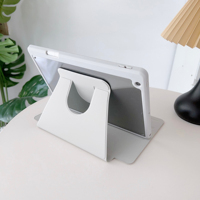 Étui pour tablette en acrylique + PU antichoc à rotation 360° pour iPad 9.7 2017 2018 avec emplacement pour stylet