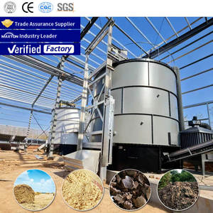 Machine à Compostage de Fumier de Poulet et Déchets Alimentaires 2000L-5000L, Prix du Réservoir de Fermentation Vertical pour Engrais Organique - Product Image 1