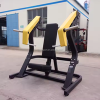 Gym commerciale assis inclinaison bidirectionnelle déclin poitrine presse épaule presse arrière plaque d'extension chargée force de la Machine