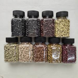 Perles de Micro Anneaux pour Extensions de Cheveux sur Mesure Doublées en Silicone, Outils et Accessoires pour Extensions Capillaires - Product Image 2