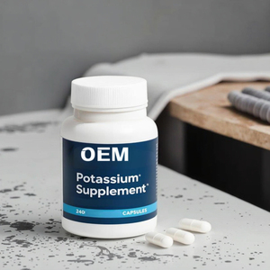 Potassium Supplement 240 Capsules - 120 Servings Calcium Iron Zinc <strong>Selenium</strong> - Product Image 2