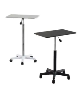 Modern sıcak satış kolay kurulum ev ofis mobilyaları manuel ayarlanabilir ayakta kuvvet masa kaldırma tablosu