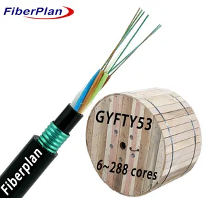 Fiberplan Gyfty53 Outdoor Anti Knaagdier Enkele Multi-Mode Glasvezelkabel Gyfty53-196 192 Core Glasvezelkabel Gyfty53