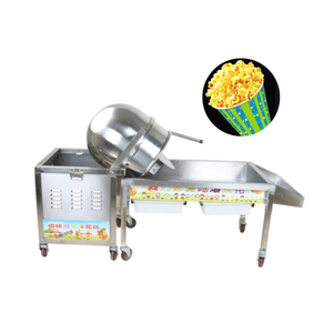 Nouvelle machine à pop-corn au gaz commerciale, machine à pop-corn industrielle automatique, pour cinéma, grand <span class=keywords><strong>théâtre</strong></span>, saveur caramel, style street food - Product Image 3