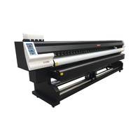 Imprimante à jet d'encre grand format 10 pieds 3.2m 10 pieds imprimante eco-solvant avec 2 têtes XP600 machine d'impression extérieure