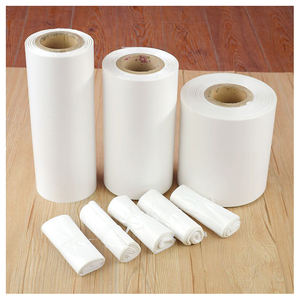 Sacs en plastique de stockage de nourriture plat facile de haute résistance Sacs clairs de rouleau de produit de LDPE pour l'épicerie et le supermarché - Product Image 1