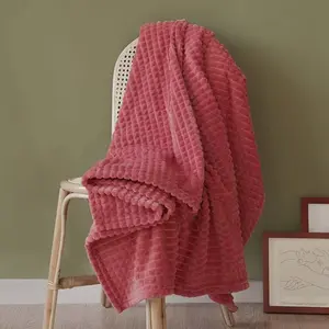 Flannel Throw Blanket Lightweight Soft Plush Fluffy Warm Cozy Flannel Fleece Blanket For All Season
