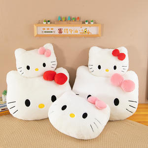 Kawaii Soft Kt Kat Gevulde Kussen Decoratief Pop Slaapkussen Best Verkopende Anime Cartoon Pluche Kussen Voor Meisjes Kinderen - Product Image 5