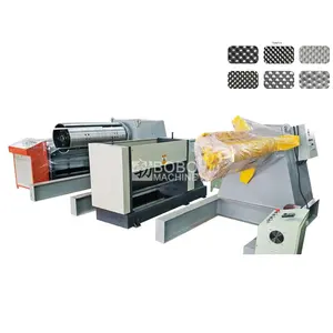 Metal Embossing Machine For Aluminum Foil And Sheets In Refrigeration and Vehicles