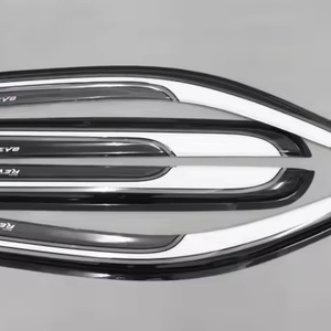 Accessoires automobiles OEM/ODM, nouveau design, pare-soleil et pare-pluie en PC noir injecté pour Toyota Hilux Revo - Product Image 2