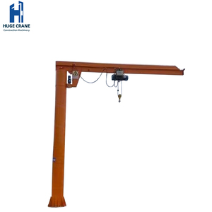Grúa Giratoria de Brazo Articulado Hugecrane a Precio Económico, Grúa Portátil Pequeña con Rotación de 360 Grados, Columna Fija, 5 Toneladas, 6 m de Alcance - Product Image 1