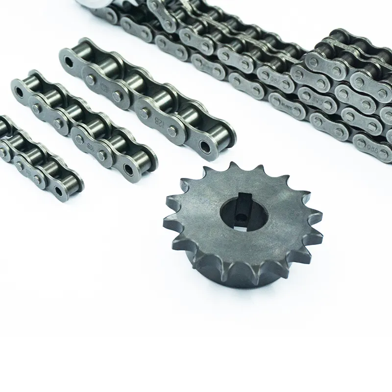 Steel RS60 Standard Transmission Chains and Sprockets for a B Series Customizable for Farm Industries