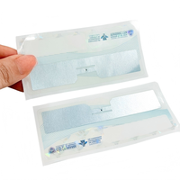 Étiquette RFID UHF passive anti-déchirure transparente en PET avec logo pour pare-brise de véhicule