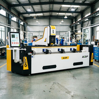 Máquina de Perforación de Ventanas de Aluminio, Perfiles de Aluminio, Centro de Mecanizado CNC Inteligente de Alta Velocidad de 8 Ejes