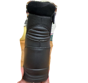 Bottes de chasse tactiques pour hommes TSB0526 en cuir noir, 8 pouces, fermeture éclair latérale - Product Image 5