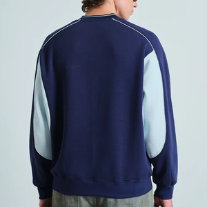 Sudadera de Alta Calidad con Cuello en V, Corte Holgado, Transpirable, Mezcla de Polialgodón, Informal, Unisex, Manga Larga, Gran Venta - Product Image 2