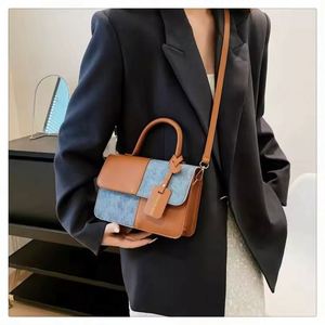 I-0302 Wholesale Fashion PU Leather Ladies Handbags Square Underarm Crossbody Shoulder Bags Single Strap Chains Autumn Spring - Product Image 6