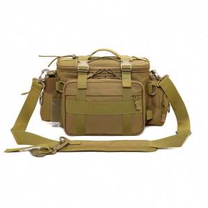 Échantillon gratuit Sac à leurres camouflage personnalisé imperméable Multifonctionnel Sac à leurres pour la pêche à la mouche et à la spinning - Product Image 3