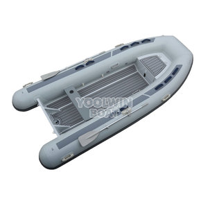 Bateau pneumatique semi-rigide (RIB) pliable <span class=keywords><strong>4</strong></span> places 15 CV avec auvent en Hypalon pour les excursions entre îles - Product Image 1