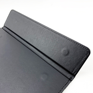 ปกเมนูหนังสั่งทำขายส่ง ขนาด 8.5x11 นิ้ว พร้อมแม่เหล็กและที่ใส่ปากกา ที่ใส่เมนูแบบหน้าเดียว - Product Image 4