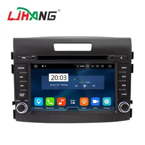 LJHANG الروبوت 12 4G + 64G سيارة مشغل وسائط متعددة لهوندا CRV CR-V CR V 2012-2016 GPS والملاحة ستيريو 2Din راديو DSP