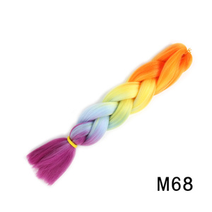 ผมเปียเส้นใยอุณหภูมิสูงสำหรับผมถักเปียหนา32นิ้ว - Product Image 4