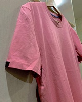 T-shirt unisexe en coton tricoté 100 %, motif personnalisé imprimé, logo tendance, faible MOQ, 150 GSM, décontracté