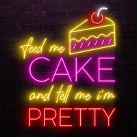 Vente flash, livraison directe, néon LED personnalisé imprimé UV, tiramisu, long, durable, éclairé, acrylique, néon LED pour pâtisserie, enseigne néon LED personnalisée
