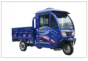 รถสามล้อบรรทุกไฟฟ้าสำหรับการเกษตร แบตเตอรี่ตะกั่ว-กรด จอแสดงผล LCD ยานพาหนะขนส่ง - Product Image 4