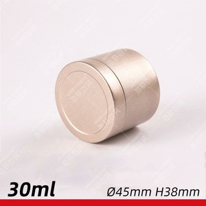 Customizable Aluminum Metal Can 25ml/50ml/30ml for Essential Oil & Skin Care in Frosted Cream Jar - Product Image 3