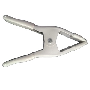 2 Inch 4 Inch 6 Inch Steel Spring <strong>Clamps</strong> Tent White a Shape Spring Camp <strong>Quick</strong> Locking <strong>Clamp</strong> for Wedding Dress Clothes and Tent - Product Image 2