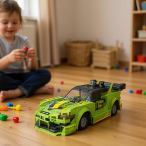 Set di costruzioni per auto Lego in scala 1:16, 219 pezzi, giocattolo da costruzione per bambini da 8 a 13 anni, kit modello con blocchi di plastica unisex - Product Image 2