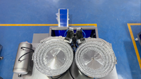 Machine d'emballage automatique de haute précision à 2 godets vibrants pour le comptage et l'emballage de pièces de quincaillerie (vis, écrous) dans des sachets préformés
