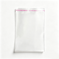 Emballage personnalisé transparent auto-adhésif en BOPP refermable, cellophane OPP imprimé en héliogravure, recyclable, pour vêtements, chaussettes, chaussures