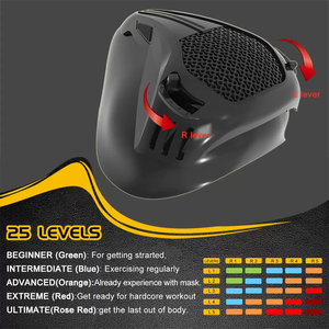 Nouveau <span class=keywords><strong>masque</strong></span> de sport de course à pied en nylon imperméable et coupe-vent, simulant l'entraînement en altitude hypoxique - Product Image 4