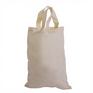 Custom Letter Pattern Handled Shoulder Cotton Canvas Shopping <b>Bags</b> Small (20-30cm) for Logo-Packed Goods by Minh Ha - Product Image 1